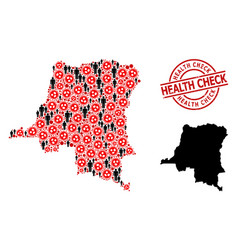 Rubber Health Check Stamp And Demographics