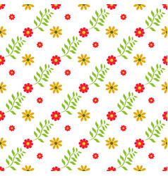 Flat Floral Pattern Design