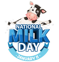 National Milk Day January Icon