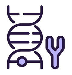 Y Dna Bio Icon Outline Genetic Rna