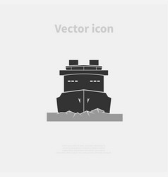 Icebreaker Ship Icon