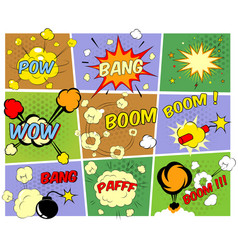 Mockups Of Comic Book Speech Bubbles