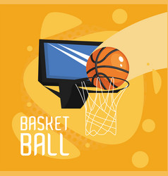 Basketball Lettering And Point