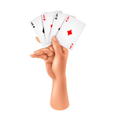 Hand Game Cards Composition