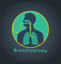 Bronchoscopy Logo Icon