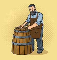 Barrel Maker With Pop Art