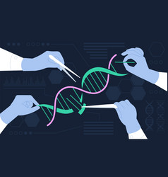 Genetic Engineering Concept Baby Genetics Edit