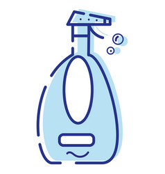 Isolated Dish Soap Dispenser Cleanliness Icon