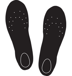 Orthopedic Insoles Icon On White Background