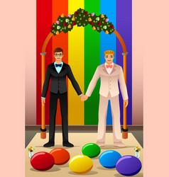 Gay Couple Wedding