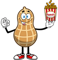 Peanut Cartoon Character