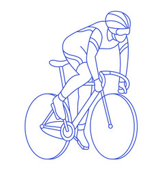 Male Cyclist Stroke