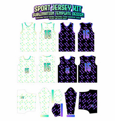 Tiles Gradient Jersey Design Sportswear Pattern