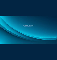 Abstract Modern Shiny Blue Gradient Curve