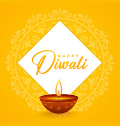 Diwali Festival Invitation Card Design Template