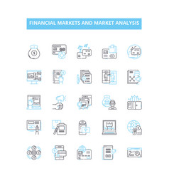 Financial Markets And Market Analysis Line