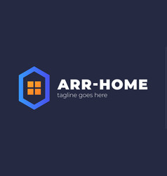 Home Arrow Logo House Abstract Real Estate