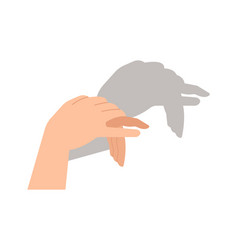 Make Shadow Hand Animals Flat Icon Turkey