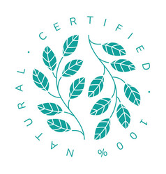 Certified 100 Percent Natural