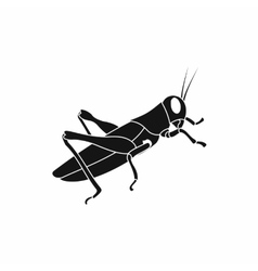 Grasshoppers Icon In Simple Style