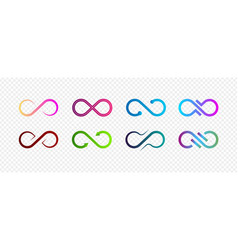 Infinity Design Logo Icon Set Symbols