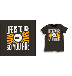 Motivational Lettering Typography T Shirt Design