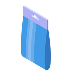 Plastic Pack Icon Isometric Snack Chip