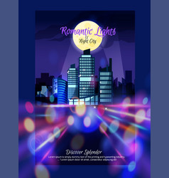 City Nightscape Poster