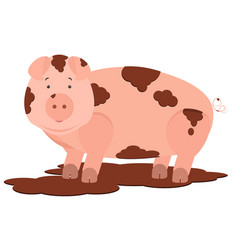 Pig In Mud