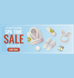 Spa Time Sale Banner Items For Salon Massage