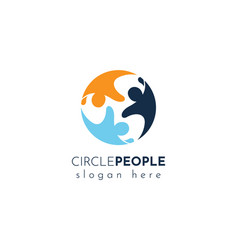 Three Circle People Social Media Network People Lo