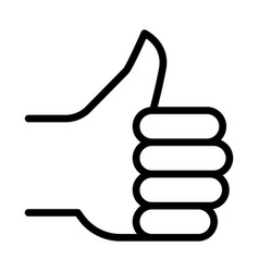 Thumb Up Line Icon