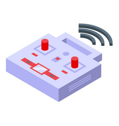 Drone Joystick Icon Isometric Aerial