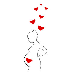 A Woman Pregnant With Love Child