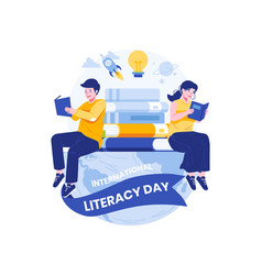 Happy Literacy Day Young People Celebrate