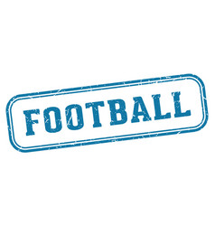 Football Stamp Football Rectangular Stamp On