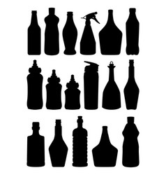 Bottle Silhouettes Baby Bottle Spray