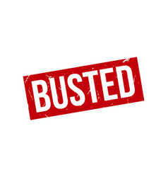 Busted Rubber Stamp Seal