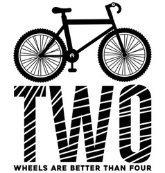 Two Wheels Are Better Than Four National Bike Day