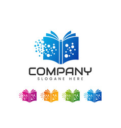 Digital Tech Book Logo Design