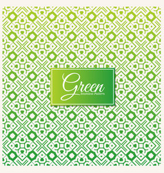 Green Abstract Geometric Pattern Design