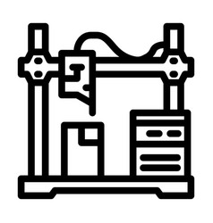 Prototyping Manufacturing Engineer Line Icon