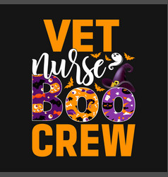 Vet Nurse Boo Crew Spooky