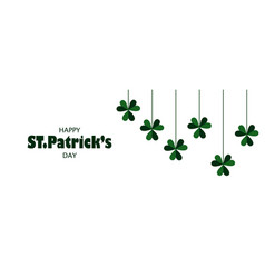 Banner For St Patrick Day On March 17 With