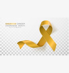 Childhood Cancer Awareness Month Gold Color