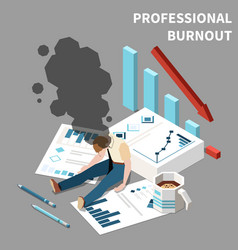 Burnout Syndrome Isometric