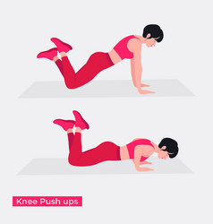 Knee Push Ups Exercise