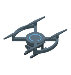 Video Drone Icon Isometric Aerial Camera