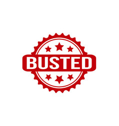 Busted Rubber Stamp Seal