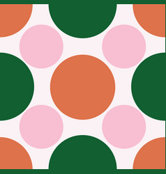 Large Colorful Polka Dot